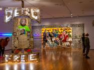Installation view of Aaron Fowler: Into Existence at the Seattle Art Museum.