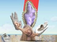 a piece from The Body in Parts at bG Gallery