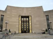 Brooklyn Public Library’s central branch where “Department of Transformation: Letters for the Future” is on view. Source.