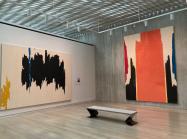 Installation view of the Clyfford Still Museum