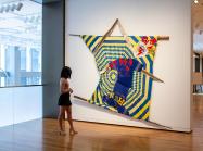 Installation view of Natalie Ball: Twinkle, Twinkle, Little Snake, 2019, at Seattle Art Museum