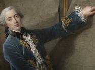 detail portrait indigo count national gallery man pointing to map