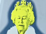 Print of Queen Elisabeth II
