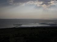 Robert Smithson's Spiral Jetty earth art in the great salt lake