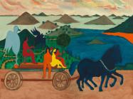 Bob Thompson, An Allegory, 1964, Whitney Museum of American Art, New York; gift of Thomas Bellinger 72.137