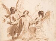 Guercino (1591–1666), Vision of St. Philip Neri, 1646–1647