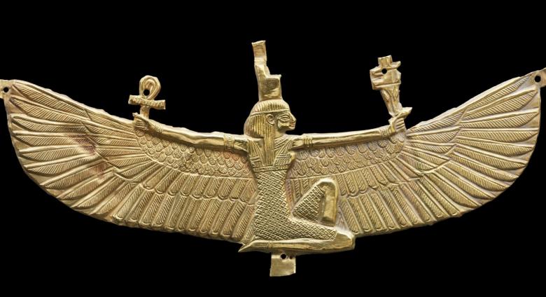 Winged Isis pectoral, 538-519 B.C.E.