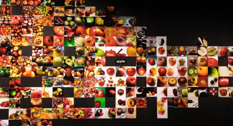 Trevor Paglen: From 'Apple' to 'Anomaly', Installation view The Curve, Barbican, September 26, 2019 – February 16, 2020.