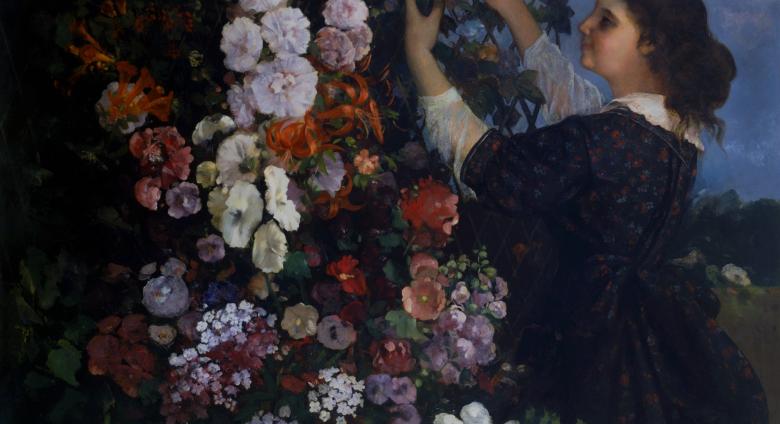 Gustave Courbet (French,1819–1877), The Trellis, 1862. Oil on canvas.