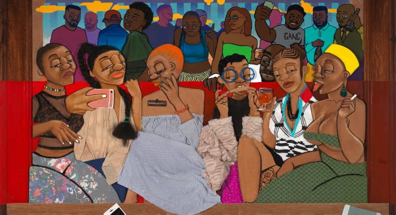 Dada Khanyisa (b. 1991, Umzimkhulu, KwaZulu-Natal Province, South Africa; works in Cape Town), AMA #WCW, 2017.