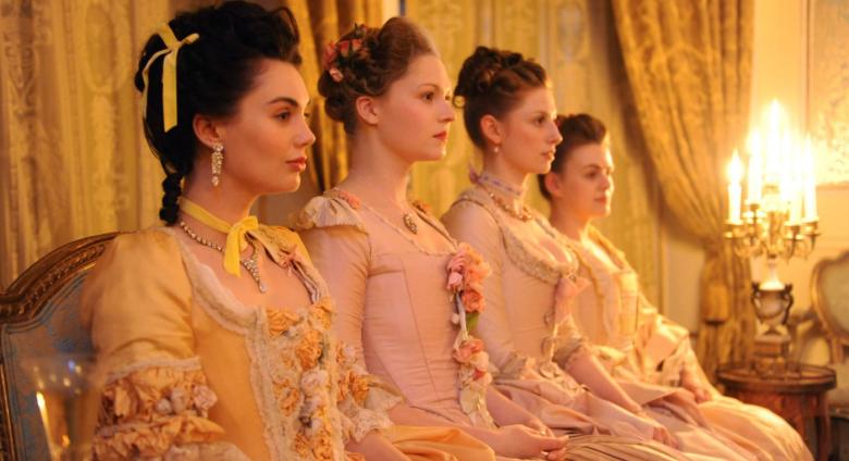 Quigley's Harlots Featuring Marie-Louise D'Aubigne (Poppy Corby-Tech), Harlots Season 101, Costumes by Edward Gibbon