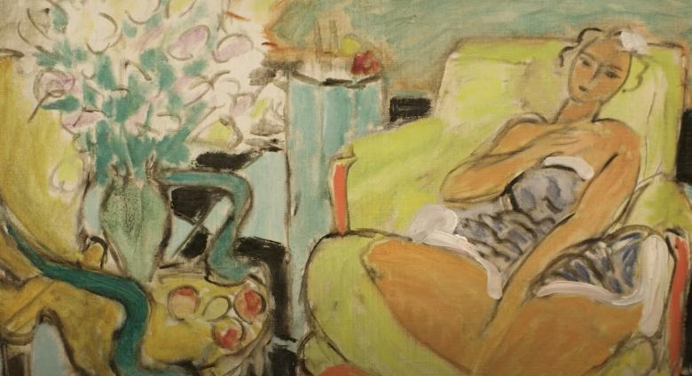 detail of matisse divine dancer