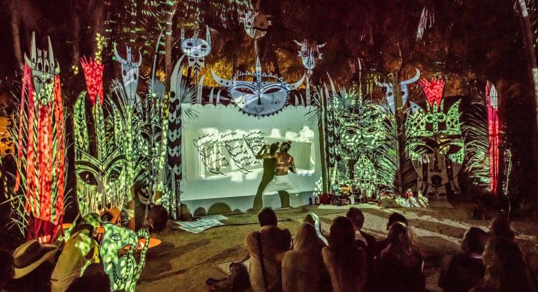 Performance, Carlito Dalceggio, Art with me, Tulum, 2018