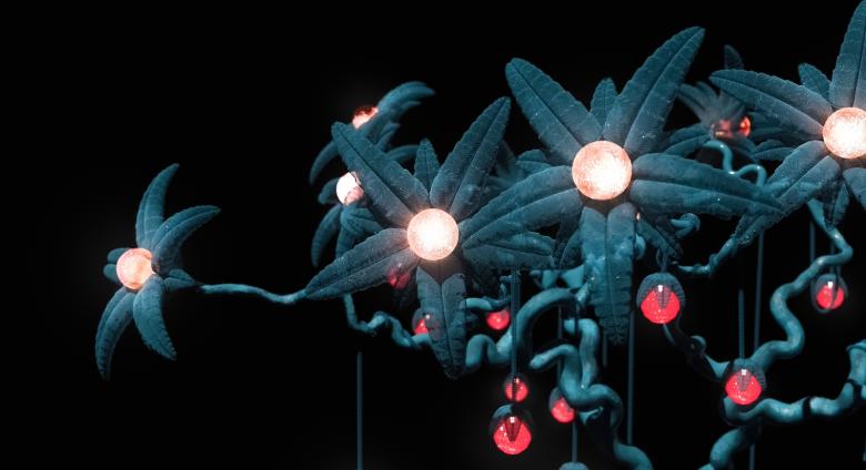 The Haas Brothers, The Strawberry Tree, 2023. Digital rendering, 2023.