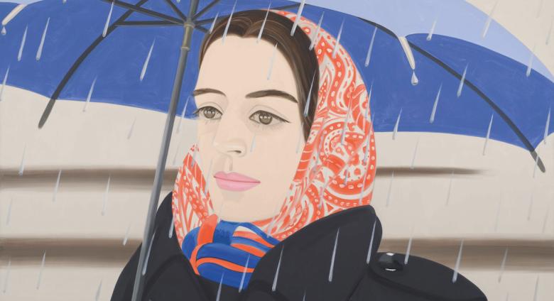 Alex Katz, Blue Umbrella 2, 1972. 