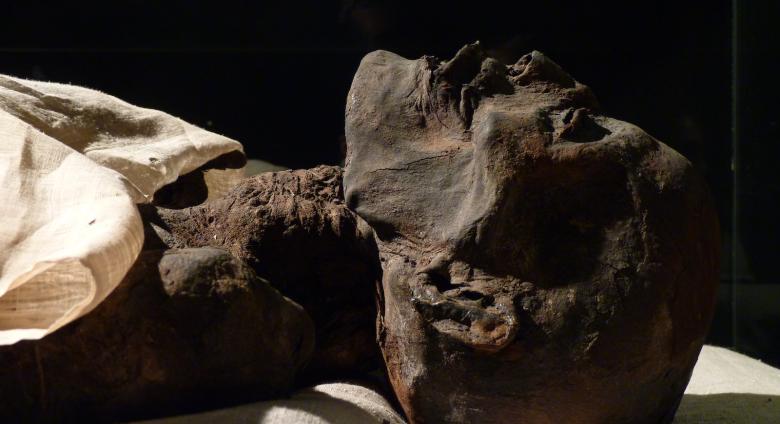 The mummy of Ramses I was looted from Egypt around 1860 and held in various private collections in Canada and the US up until 2003. The mummy is currently on display in the Luxor Museum.