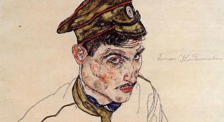 Egon Schiele, Russian War Prisoner (1916)