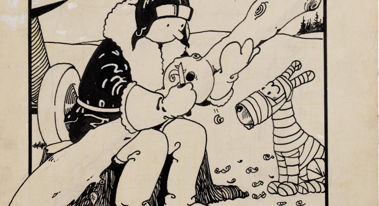 Hergé, The Adventures of Tintin Vol. 1: Tintin in the Land of the Soviets Estimate: $1,300,000+