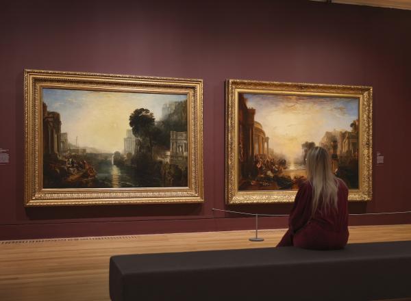 11th Willesden Scout Group visit Turner and Constable: Rivals and Originals at Tate Britain. Photo © Tate Photography (Yili Liu).