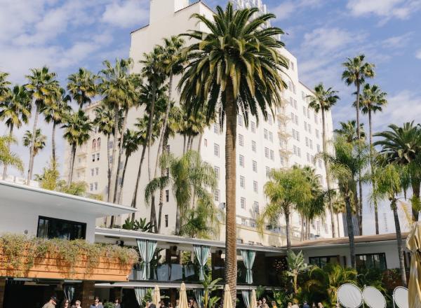 Pool at the Hollywood Roosevelt hotel, site of the Felix Art Fair. Photo: Courtesy of Felix Art Fair