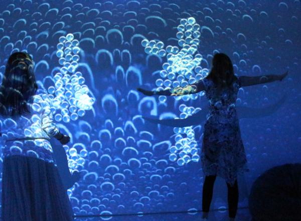 Illusion by Laia Cabrera and Isabelle Duverger, installed at Flutter