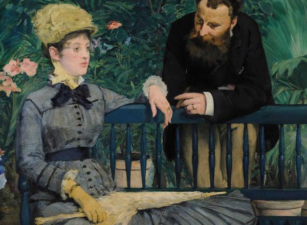 Édouard Manet. In the Conservatory, about 1877–79.