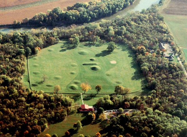 Mound City: Aerial View