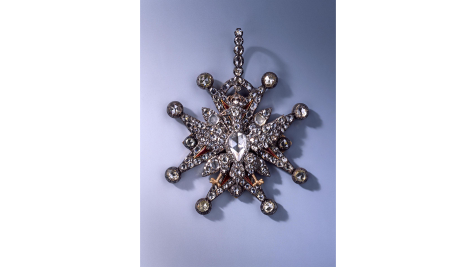 Jewel of the Polish White Eagle Order, Dresden, 1782-89.