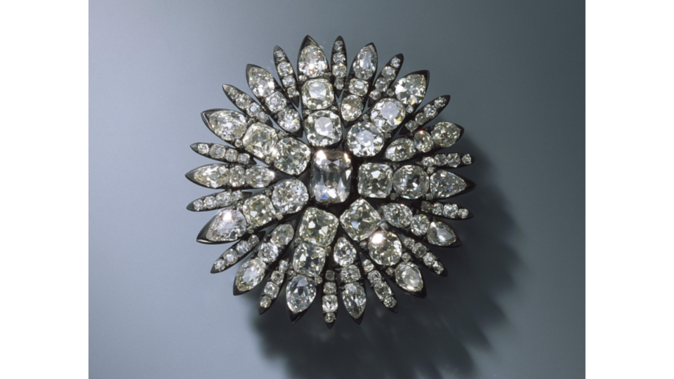 Sun hairpin, Dresden, 1782-1807.