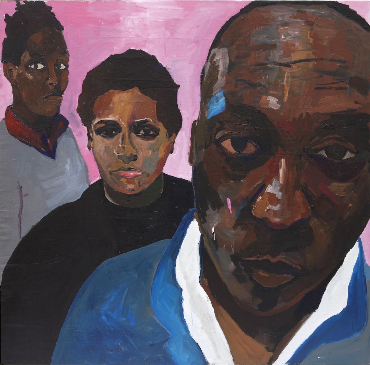 Henry Taylor, i'm yours, 2015. Acrylic on canvas, 73 1/8 × 74 1/4 in. (185.74 × 188.6 cm). Institute of Contemporary Art, Boston; acquired through the generosity of the Acquisitions Circle. © Henry Taylor. Courtesy the artist and Hauser &amp; Wirth. Photograph by Sam Kahn