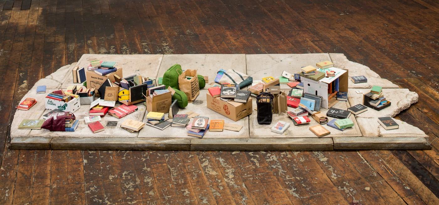 Charles LeDray, Free Public Library, 2015-2019