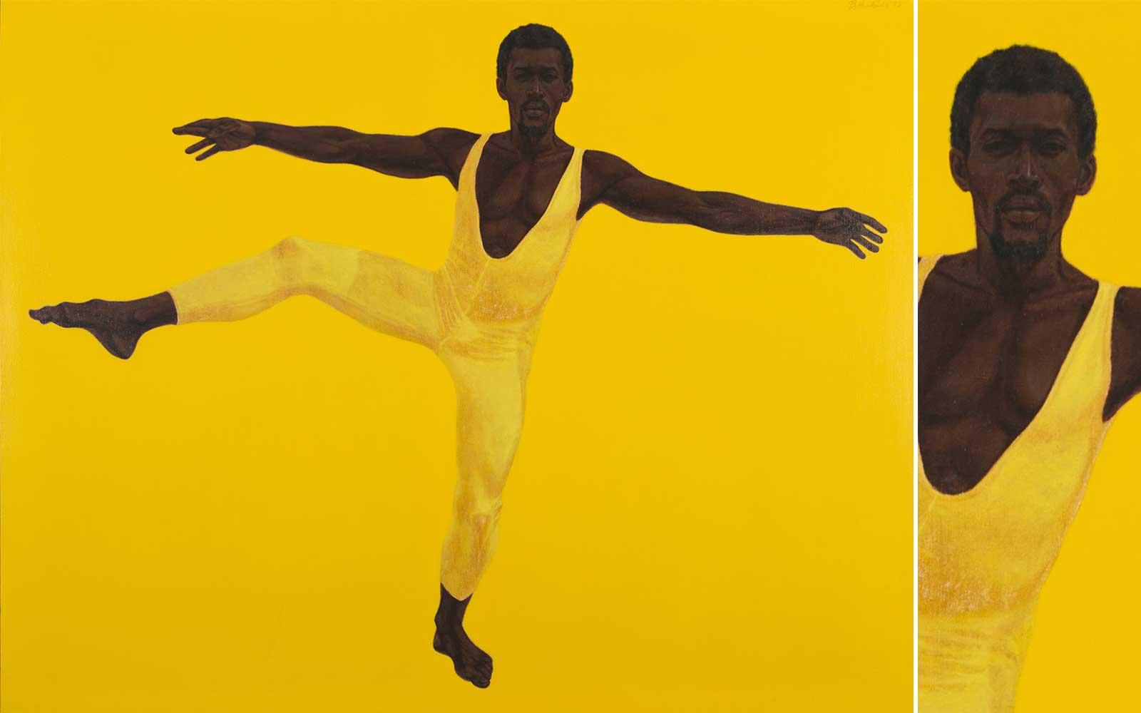 Barkley L. Hendricks, Woody, 1973