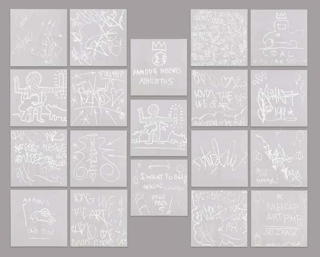 a collection of drawings